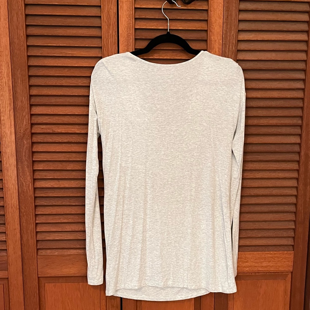 Covet light grey cowel neck long sleeve - Picture 3 of 3